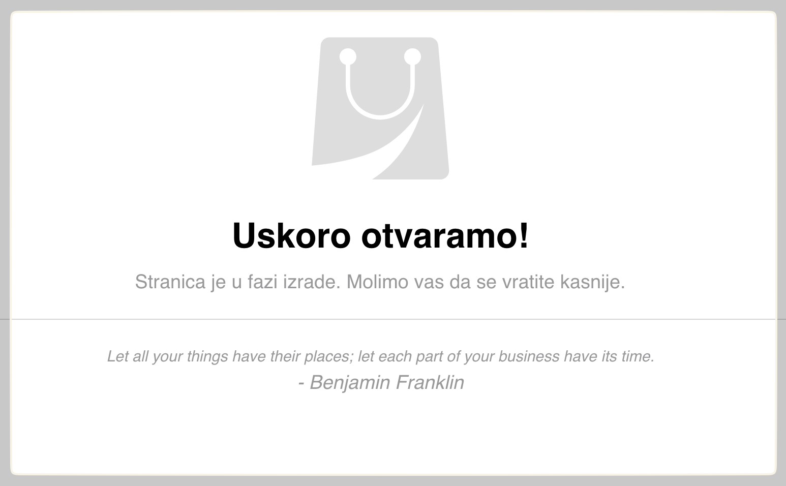 Generalna podešavanja