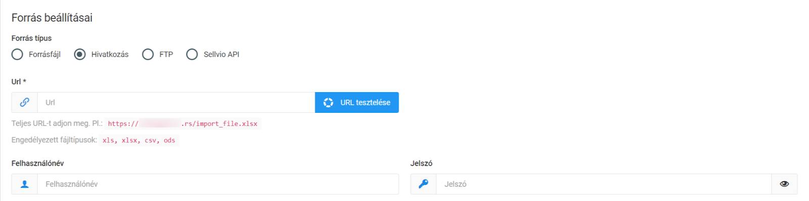 Általános beállítások minden szinkronizáláshoz