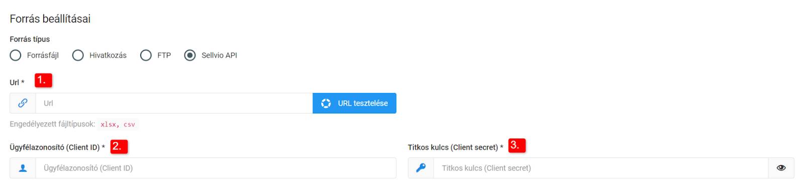 Általános beállítások minden szinkronizáláshoz