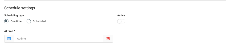 General Settings for All Synchronizations