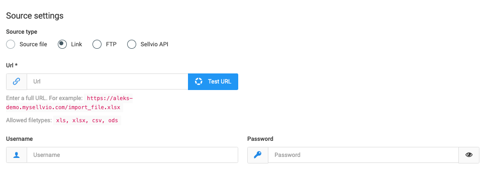 General Settings for All Synchronizations