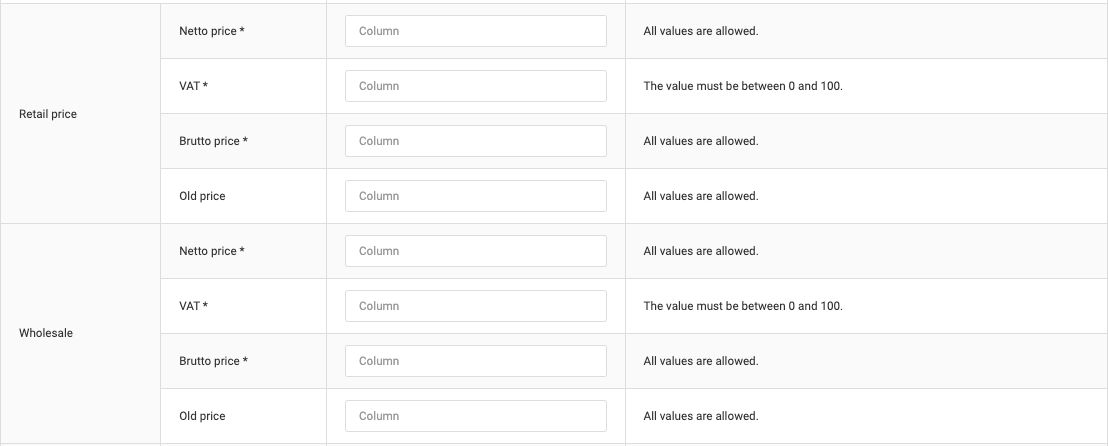 Webshop Category Synchronization