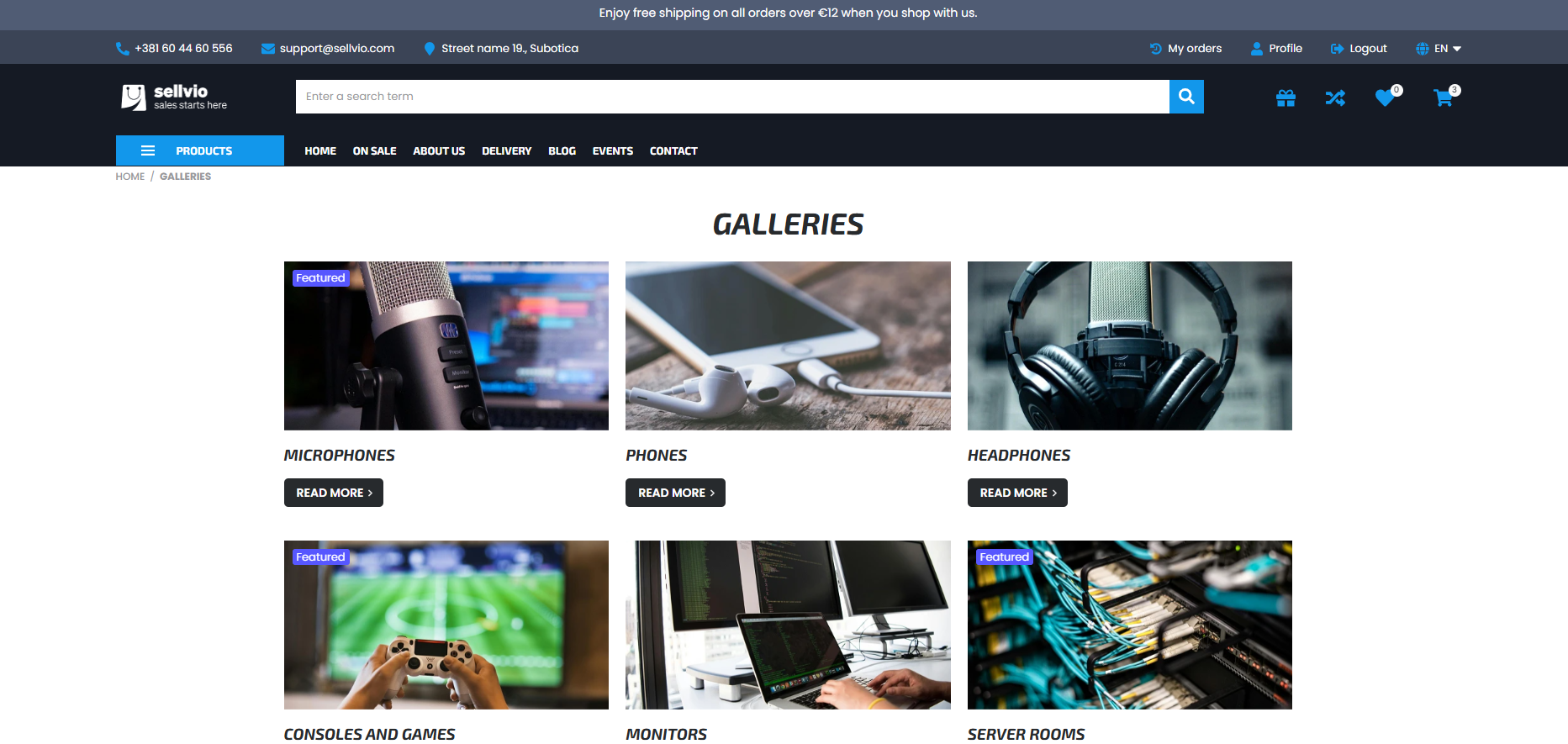 Galleries and their management