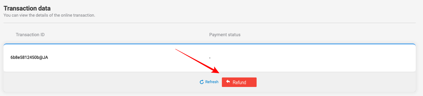 Special payment methods