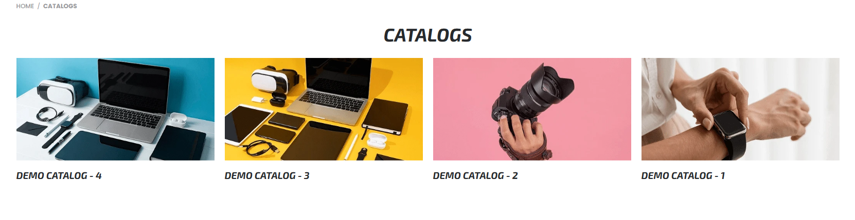 Catalogs