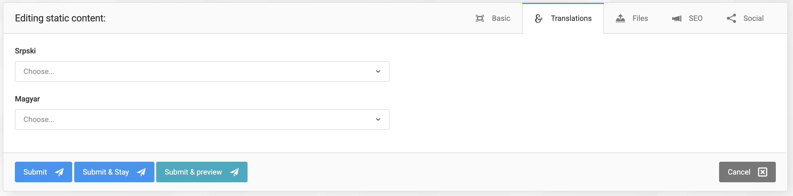Pages and Their Editing