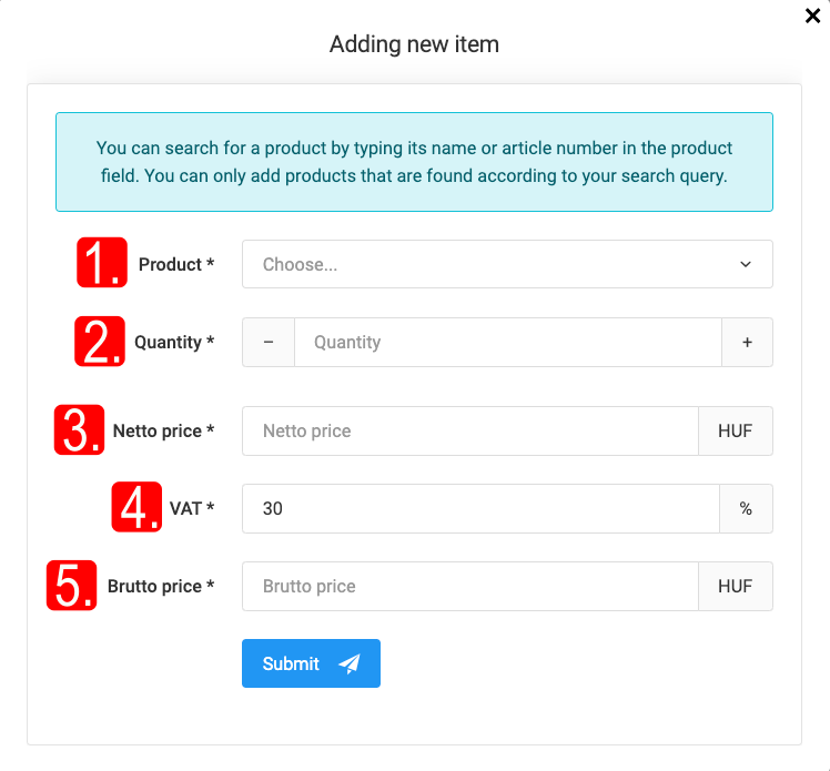 Orders and Their Editing