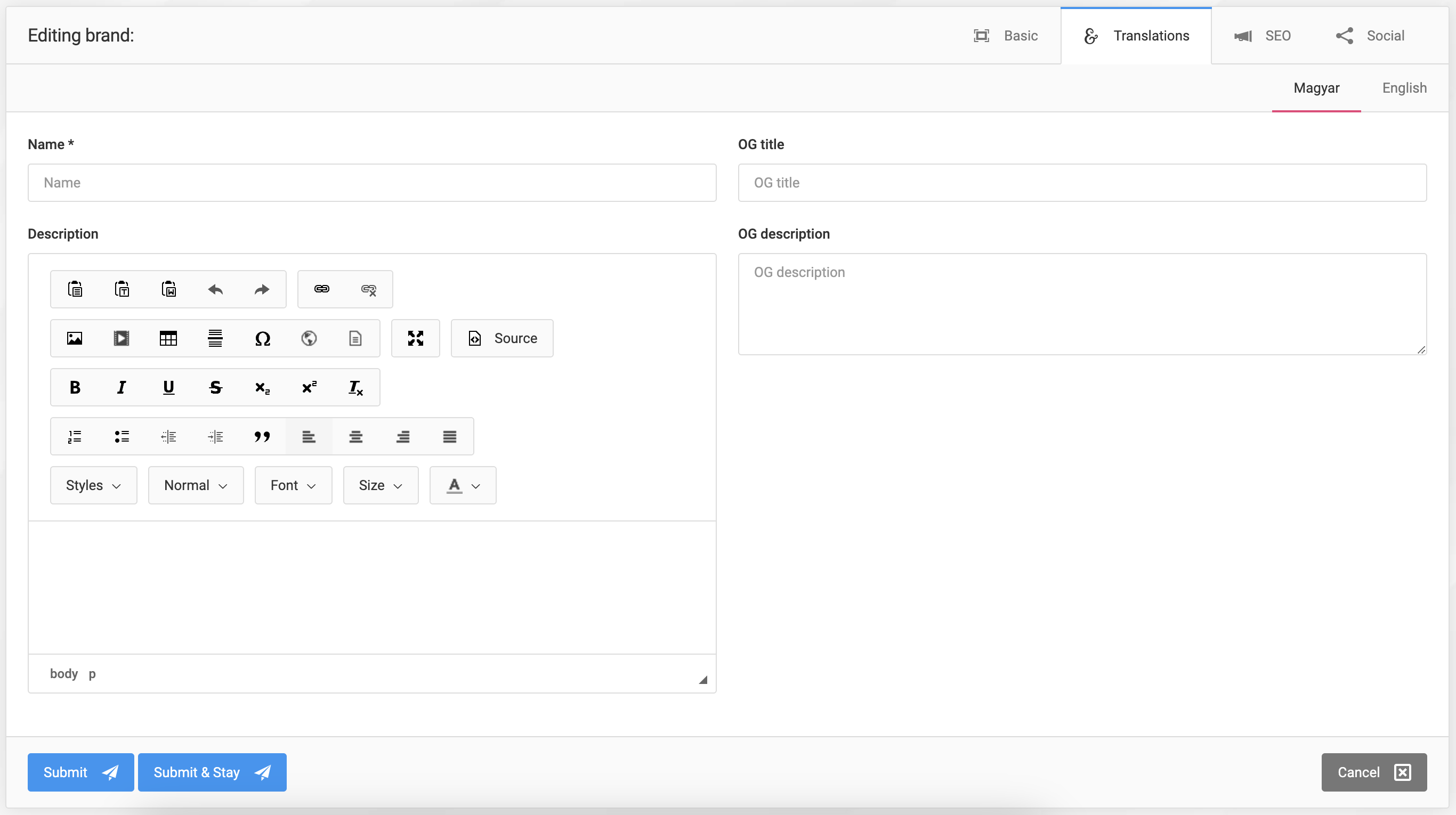 Brands and their management
