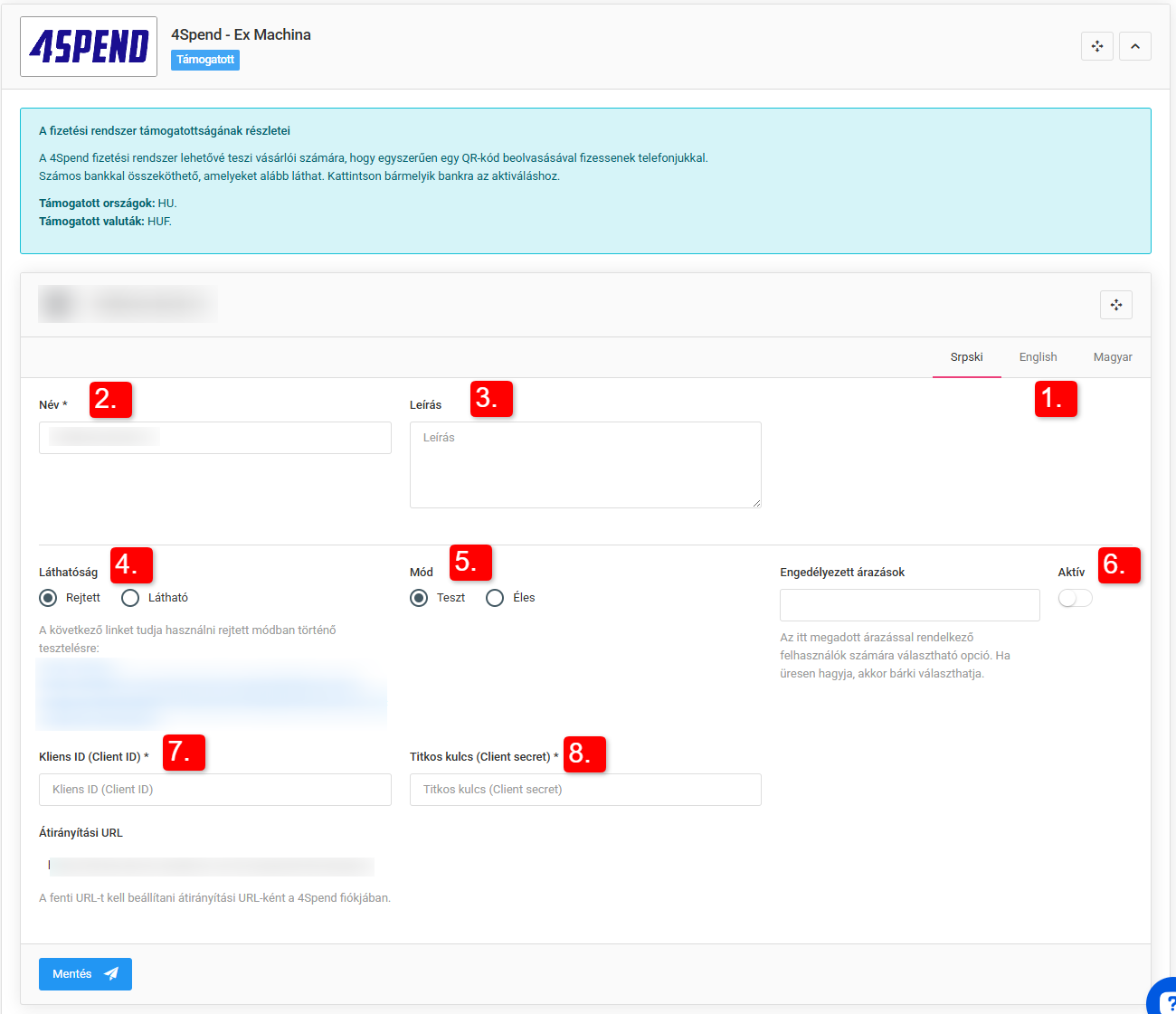 Speciális fizetési módok