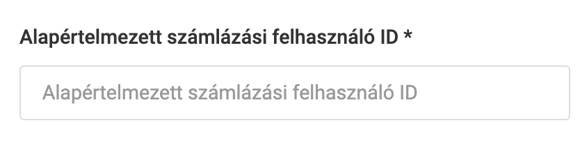 Számlázási szolgáltatások