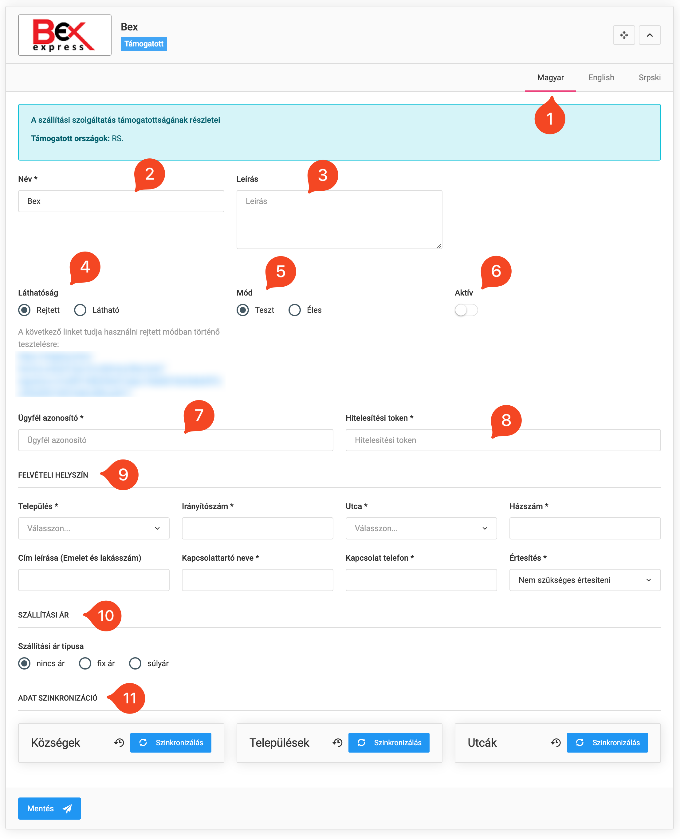 Speciális szállítási módok