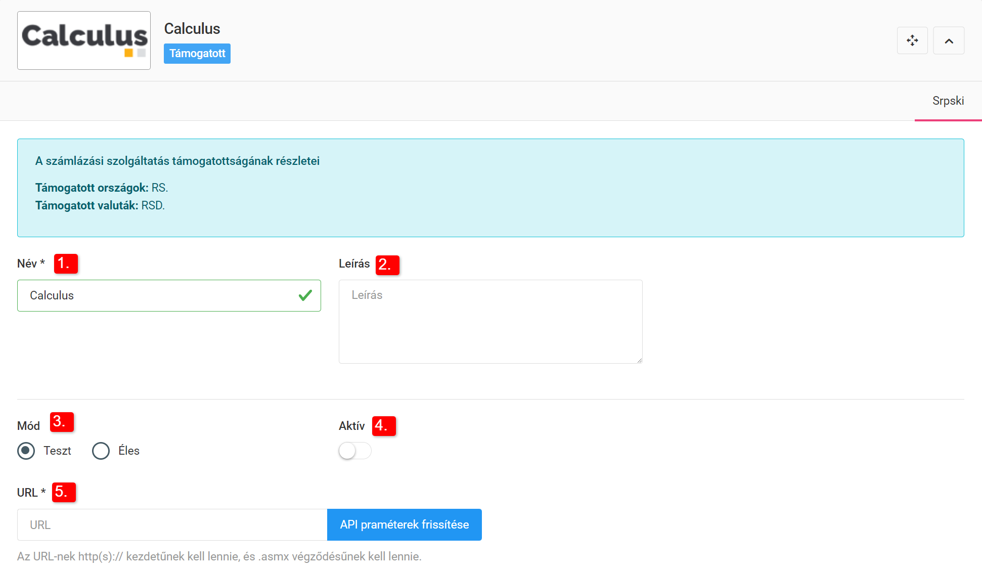 Számlázási szolgáltatások