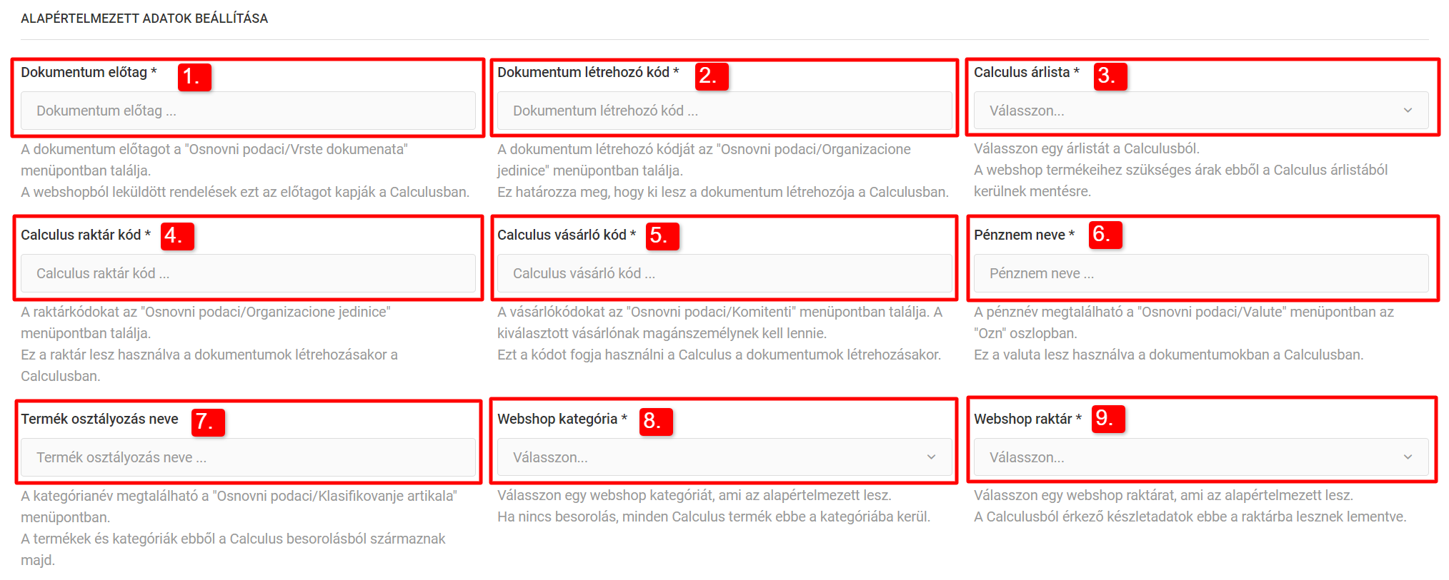 Számlázási szolgáltatások