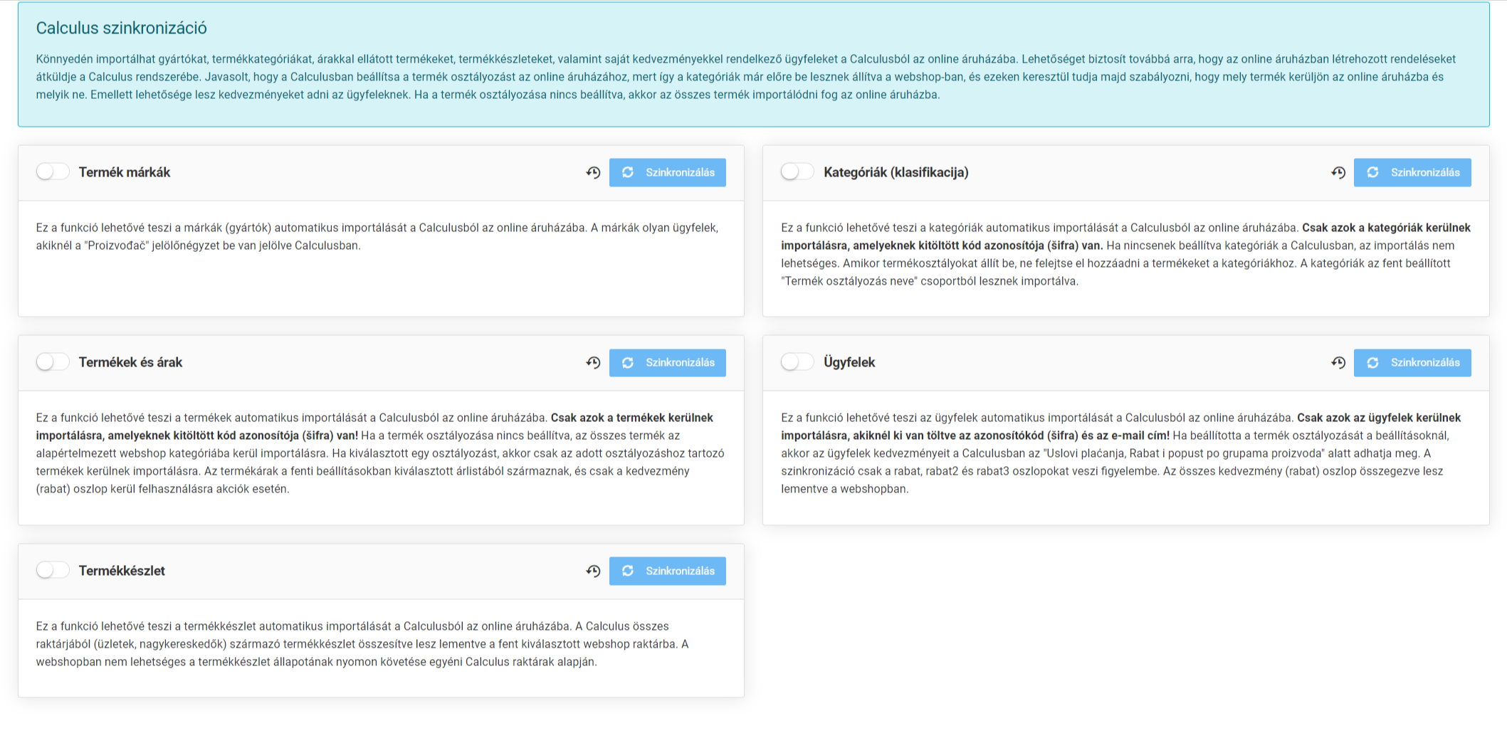 Számlázási szolgáltatások