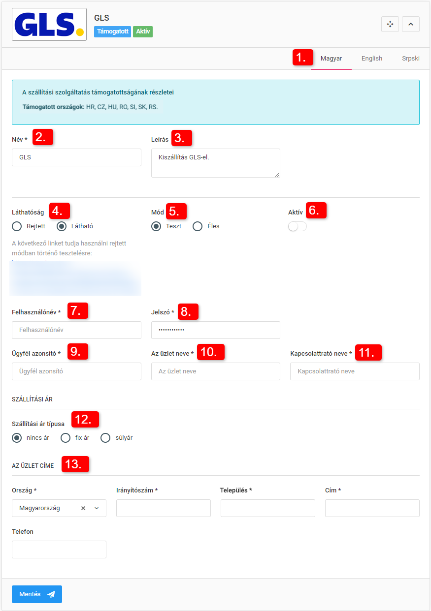 Speciális szállítási módok