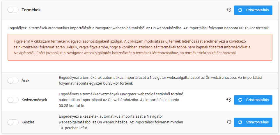 Számlázási szolgáltatások