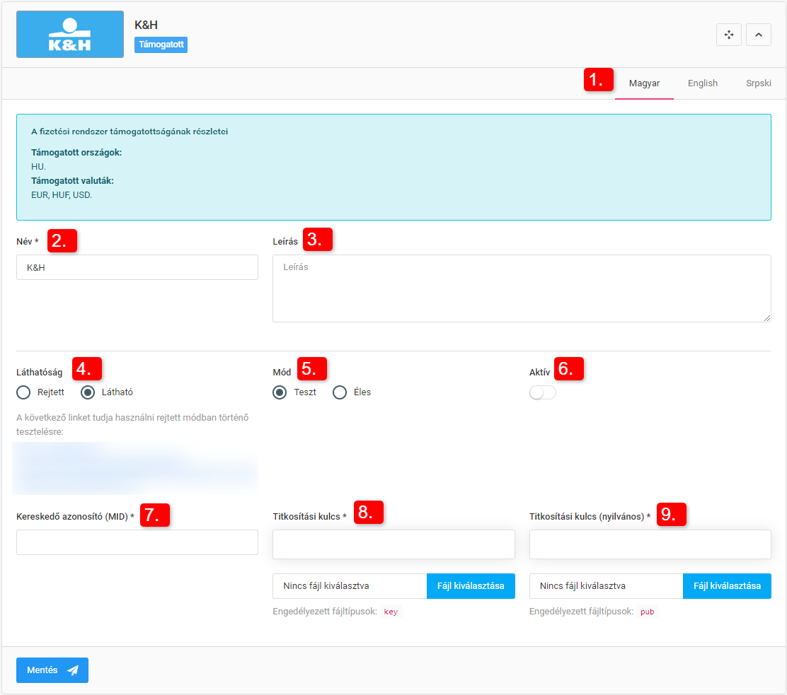 Speciális fizetési módok