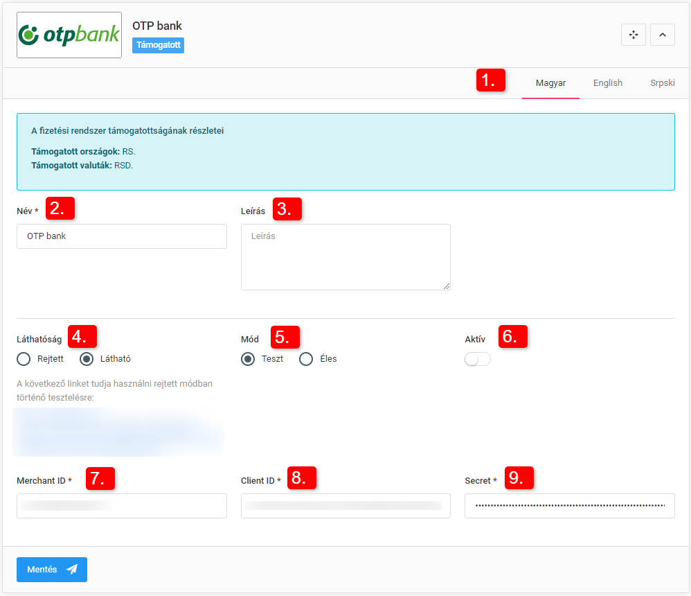 Speciális fizetési módok