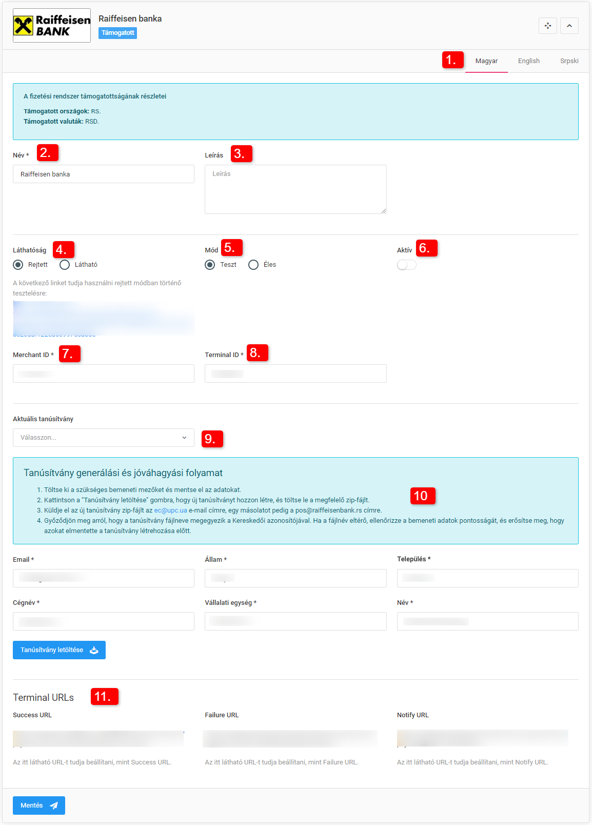 Speciális fizetési módok