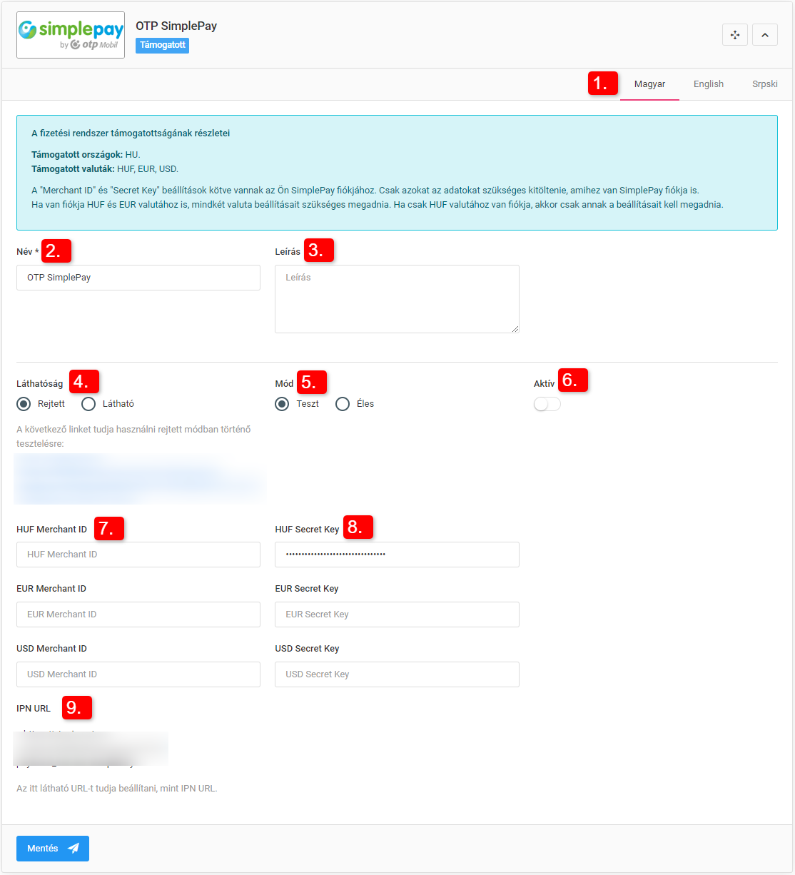 Speciális fizetési módok