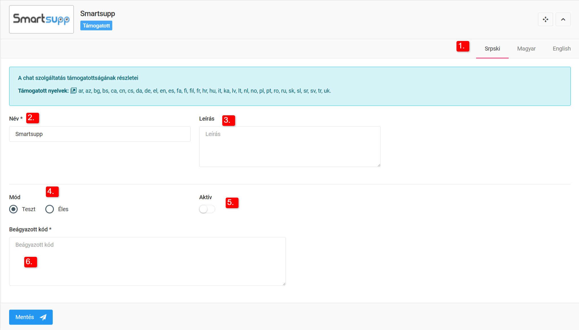 Chat szolgáltatások
