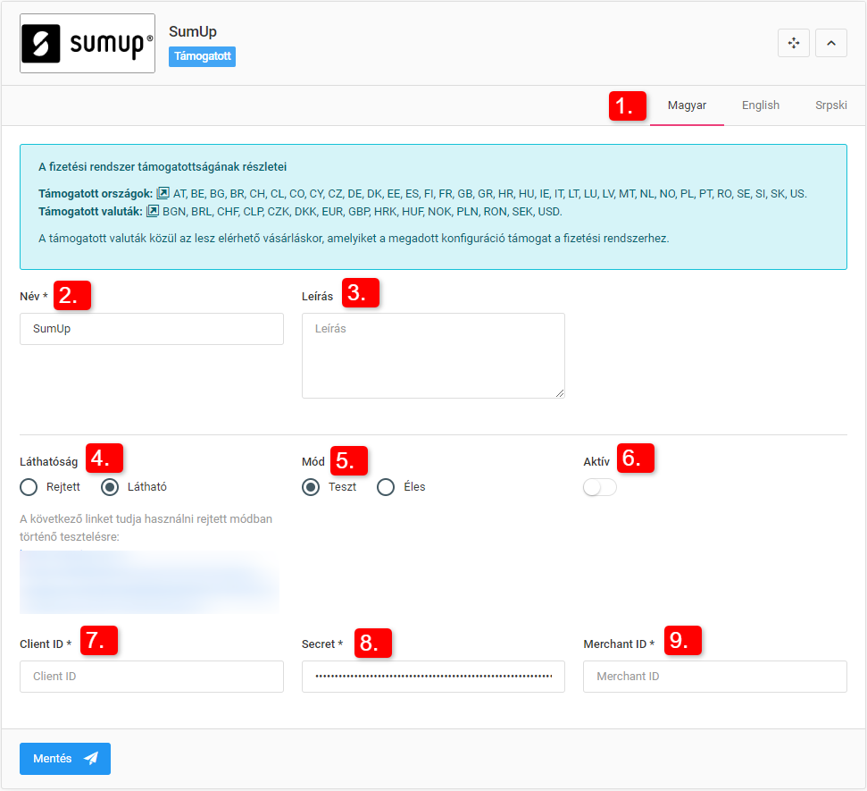 Speciális fizetési módok