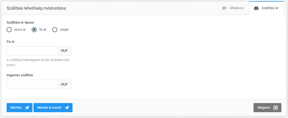 Szállítási módok