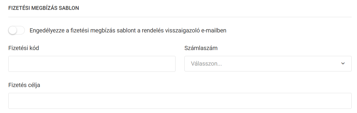 Általános beállítások