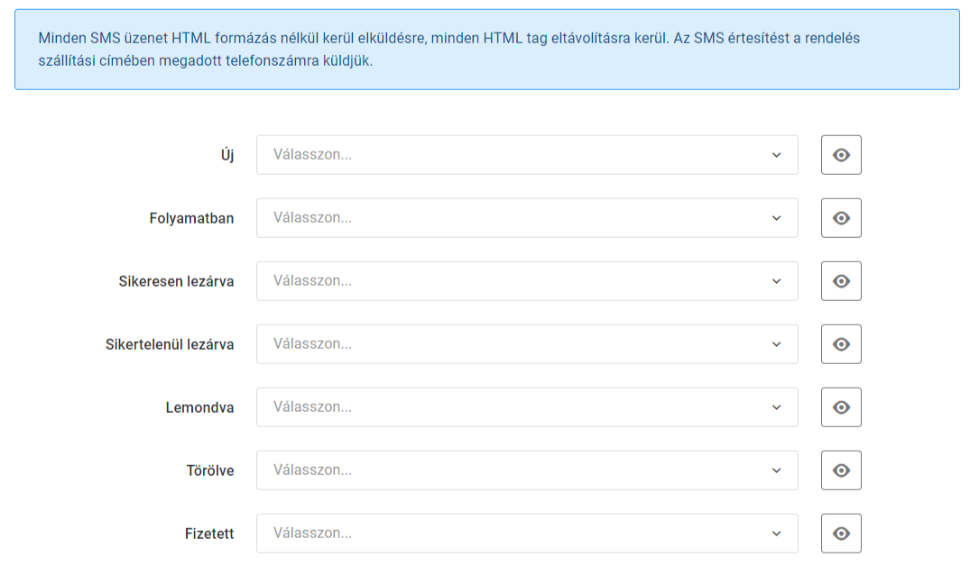 Általános beállítások