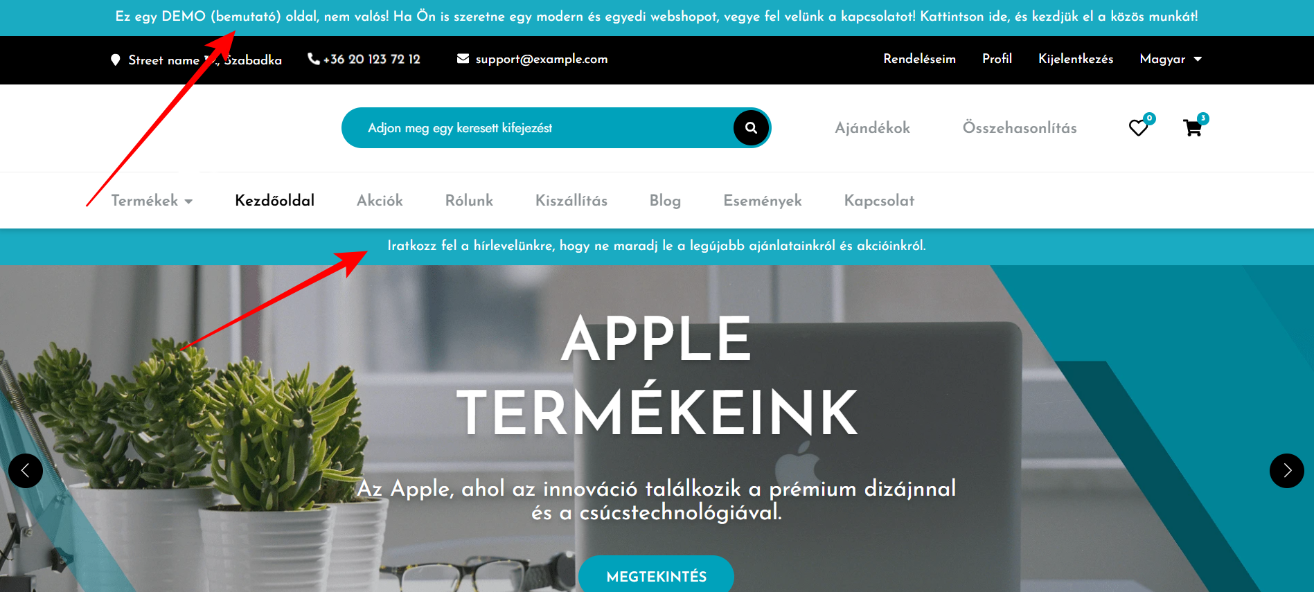 Információs sávok