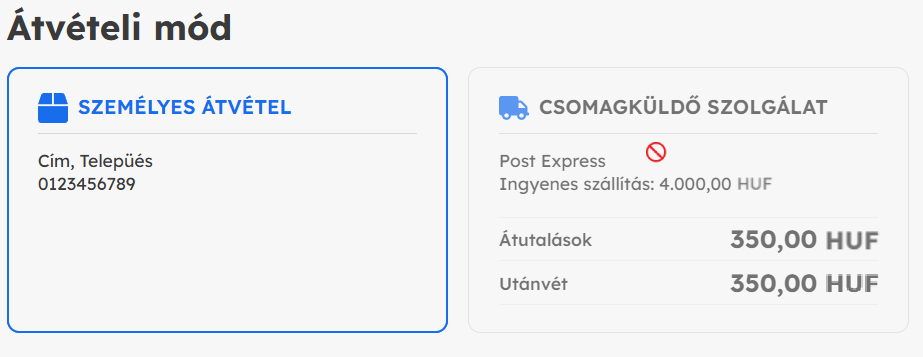 Szállítási módok