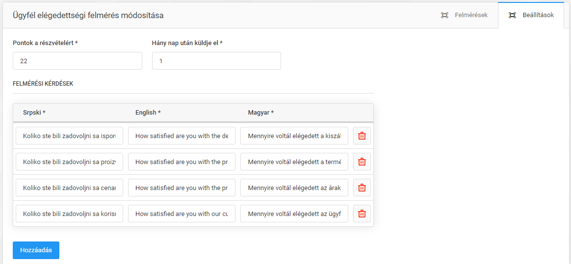 Vevői elégedettség