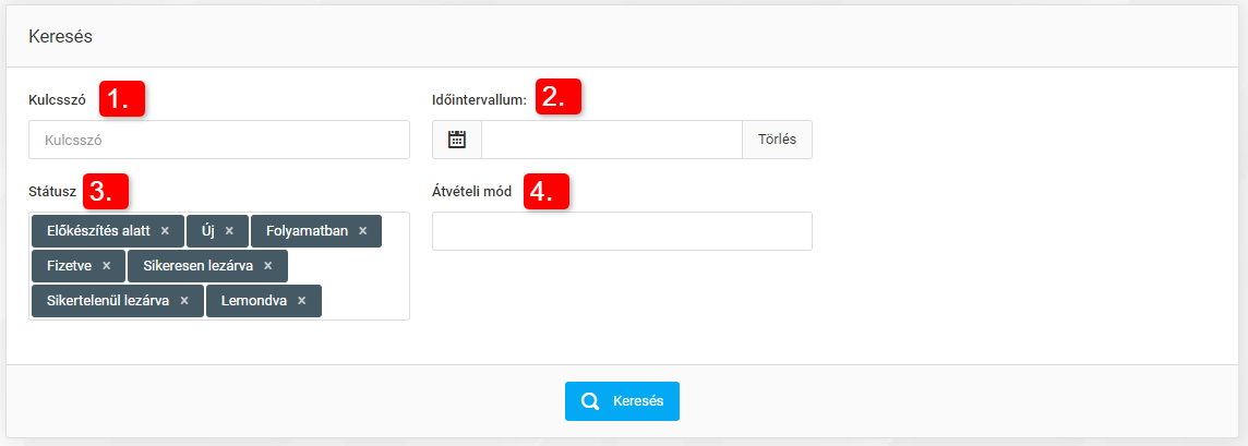 Rendelések - Ajándékok