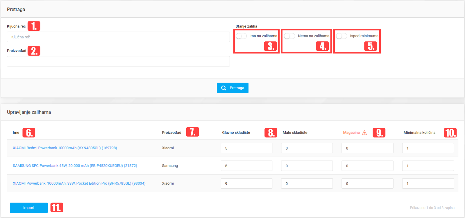 Upravljanje skladištem