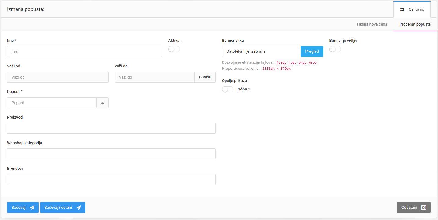 Popusti i kako funkcionišu