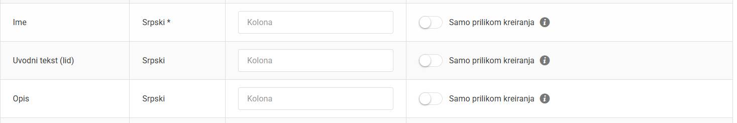 Sinhronizacija Webshop kategorije