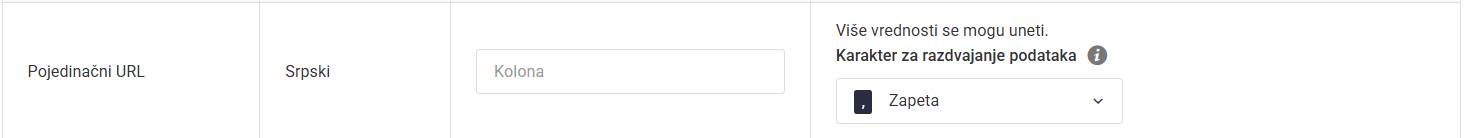Sinhronizacija Webshop kategorije
